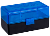 Berry's 44661 Ammo Box  223Rem/5.56NATO Blue/Black Polypropylene 50rd