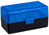 Berry's 44661 Ammo Box  223Rem/5.56NATO Blue/Black Polypropylene 50rd