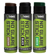 HME HMESTK3PK Face Paint No Glare Black/Brown/Dark Green Stick