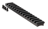 Ruger 90671 Picatinny Rail  Black Anodized Aluminum Fits Ruger American Rifle Short Action