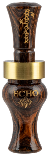 Echo Calls 78913 Breaker  Single Reed Mallard Hen Sounds Attracts Ducks Brown Bocote Timber