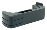 Cross Armory CRG5MCBK Mag Catch  Extended Compatible w/Glock Gen4-5 Black Anodized Aluminum