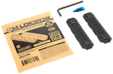 Strike Industries AR-CM-COVER-L-BK Cable Management Cover Long 3.14"L Black Polymer for M-Lok