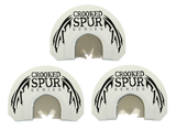 Foxpro CSGSCOMBO Crooked Spur Ghost Spur Combo Diaphragm Call, Attracts Turkey,  Triple Prophylactic Reeds