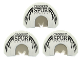 Foxpro CSGSCOMBO Crooked Spur Ghost Spur Combo Diaphragm Call, Attracts Turkey,  Triple Prophylactic Reeds