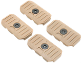 Strike Industries AR-CM-COVER-S-FDE Cable Management Cover Short 1.57"L Flat Dark Earth Polymer for M-Lok