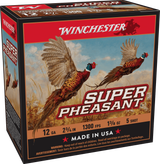 Winchester Ammo X12PH5 Super Pheasant Magnum High 12Gauge 2.75" 1 3/8oz 5Shot 25 Per Box/10 Case