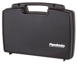 Flambeau 6455SC Safe Shot Pistol Pack Case Black Polymer Holds 2 Pistols