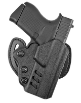 DeSantis Gunhide 042KAB6Z0 Facilitator  OWB Black Kydex Belt Slide Compatible w/Glock 19/23 Belt 1.75" Wide Right Hand