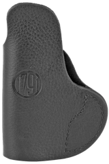 1791 Gunleather SCH0NSBL SCH  IWB Size 0 Night Sky Black Leather Belt Clip/Sig P238/S&W Bodyguard Left Hand