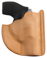 Galco PH158 Front Pocket  Natural Horsehide Fits Ruger LCR/Charter Arms Undercover; Ambidextrous