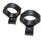 Talley 940700SM Scope Mount/Ring Combo  Black Aluminum 1" Tube Christensen Arms Ridgeline/Mesa Medium Rings Short Action 20 MOA