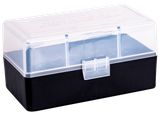 Berry's 79462 Ammo Box  223Rem/5.56NATO Clear/Black Polypropylene 50rd