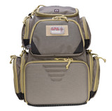 GPS Bags 1611SC Sporting Clays Backpack Olive w/Visual ID Storage System, Lockable Zippers, Storage Pockets, Pull-Out Rain Cover