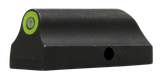 XS Sights RP0013N4G Standard Dot Revolver Front Sight- Ruger  Black | Green Tritium Green Outline Front Sight