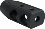 Timber Creek Outdoors 65HBBLC Heart Breaker Muzzle Brake Black Cerakote with 5/8"-24 tpi Threads for 6.5 Grendel AR-Platform