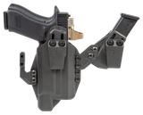 Blackhawk 416963BK Stache  IWB Size 63 Black Polymer Belt Clip Fits S&W M&P Shield w/Crimson Trace Laser Ambidextrous