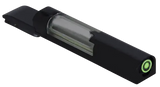 Meprolight USA 632423108 FT Bullseye Front Sight Green/Tritium/Fiber Optic, Black Frame Fits CZ P-10 S/SC/C/F (Non Optics Ready), Dovetail Mount