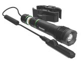 iProtec 665 LG 250 250 Lumen Green Firearm Light with Long Gun Mount  Black Anodized 25/250 Lumens Green   LED Light