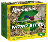 Remington Ammunition 20837 Nitro-Steel High Velocity 12Gauge 3.50" 1 1/2oz BBShot 25 Per Box/10 Case
