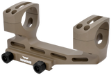 Warne SHXSKEL34DE X-SKEL Scope Mount/Ring Combo Dark Earth Cerakote 34mm