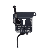 TriggerTech R70TCB13TBF Special  Two-Stage Flat Trigger with 1-3.50 lbs Draw Weight Black Finish for Remington 700 Right