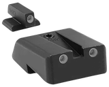 Meprolight USA 198103101 Tru-Dot  Green Tritium White Outline Front Sight-Green Tritium White Outline Rear Sight Armscor/Rock Island Tac 1911