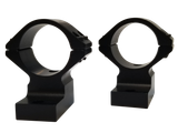 Talley 730336 Scope Mount/Ring Combo  Black Anodized Aluminum 30mm Tube Henry H009/H010/H014/H018/H024 Low Rings Lever Action 0 MOA