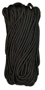 Tacshield 03000 550 Cord  Black Paracord 50' Long