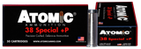 Atomic Ammunition 00419 Pistol Precision Craft 38Special +P 148gr Lead Hollow Point 50 Per Box/10 Case