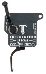 TriggerTech R70TCB13TNF Special  Two-Stage Flat Trigger with 1-3.50 lbs Draw Weight & Matte Gray w/Black Parts Finish for Remington 700 Right