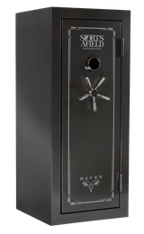 Sports Afield SECSA5925HXS Haven  Electronic Keypad/Key Entry Dark Gray Metallic Steel Holds 24 + 4 59" H x 25" W x 24" D Fireproof- Yes