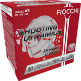 Fiocchi 20SD8 Shooting Dynamics Target 20Gauge 2.75" 7/8oz 8Shot 25 Per Box/10 Case