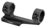 Warne V4001M MSR Scope Mount/Ring Combo Matte Black Aluminum, 1" Tube Picatinny Rail Mount Ultra High Rings