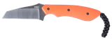 CRKT 2399 S.P.I.T.  2.29" Fixed Plain Satin Stonewashed 8Cr13MoV SS Blade/Orange G10 Handle Includes Sheath