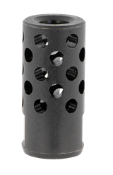 Ruger 90699 Radial Ported Muzzle Brake Black Oxide Steel 1/2"x28 Threads 1.75" OAL .8" Diameter, 35 Cal