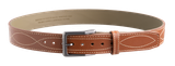 Magpul MAG127623046 Tejas EL Pistolero Light Brown Bull Hide 46" 1.50" Wide Buckle Closure