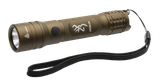 Browning 3711260 Kobuk Flashlight  Burnt Bronze 15/2000 Lumens White Nichia LED