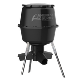 American Hunter AH225GRAV Gravity Feeder w/Nesting Hopper 30 Gallon Capacity Black