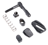 Strike Industries ARMMR Modular Magazine Release made of Steel with Polymer Button & Black Finish for AR-Platform