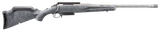 Ruger 46912 American Rifle Gen II Full Size 6mm Creedmoor 3+1  20" Cobalt Cerakote Threaded Barrel, Picatinny Rail Steel Receiver, Gray Splatter Adjustable Synthetic Stock