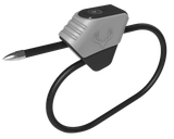 HME HME-CBLK Cable Lock  6.50' Long Black/Gray Aluminum