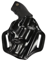 Galco CM880B Combat Master  OWB Black Leather Belt Slide Fits Springfield XDM 4.5" Right Hand