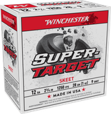 Winchester Ammo TRGT12509 Super-Target Light Target 12Gauge 2.75" 1oz 9Shot 25 Per Box/10 Case