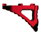 Rise Armament RA030RR Micro Hand Stop  Skeletonized RISE Red Aluminum for M-LOK Handgaurd