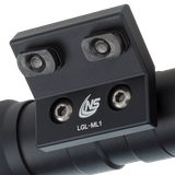 Nightstick LGLML1   Fits Nightstick LGL-150/160/170 Weapon Lights 1.30" M-LOK Rifle Handguard Black Anodized Aluminum