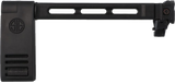 Sig Sauer 8901672 Pivoting Contour Brace  Black, Fixed/Folding with Locking Hinge, Mounts to 1913 Pic. Interface, Designed for Sig MCX/MPX