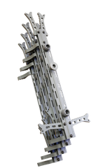 Hawk HWKACS4PK Helium Climbing Sticks Gray Aluminum 10" W x 20" L 4 Pack