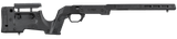 Mdt Sporting Goods Inc 105051BLK XRS Chassis Black Aluminum Core with Polymer Panels, Adj. Cheekrest, M-LOK Forend, Interchangeable Grips, AICS Mag Compatible, Fits CZ 457