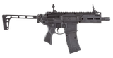 Sig Sauer Airguns AIR-RATTLER-BB MCX Rattler  CO2 177 4.5mm Steel BB 30rd Semi-Automatic 300 FPS Velocity, 3rd Burst Mode, M-Lok Handguard, Flip-Up Sights, Folding Minimalist Stock